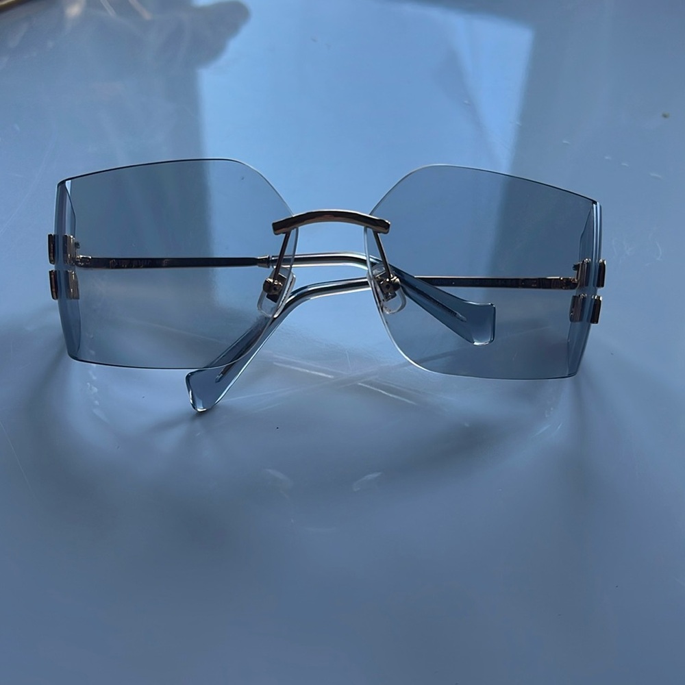 Miu miu shield sunnies